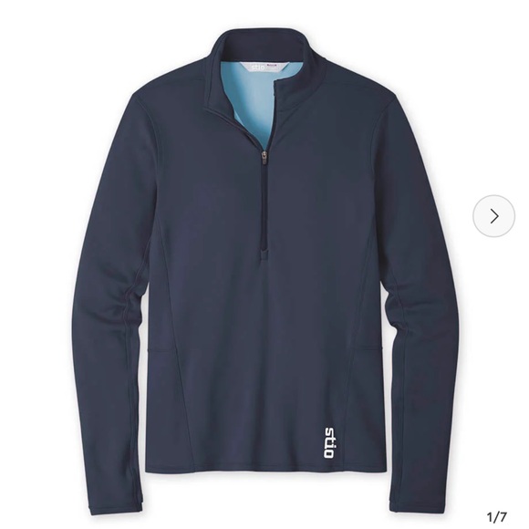 Stio Fremont Stretch Fleece Half Zip Women’s Size X-Large - Picture 2 of 12